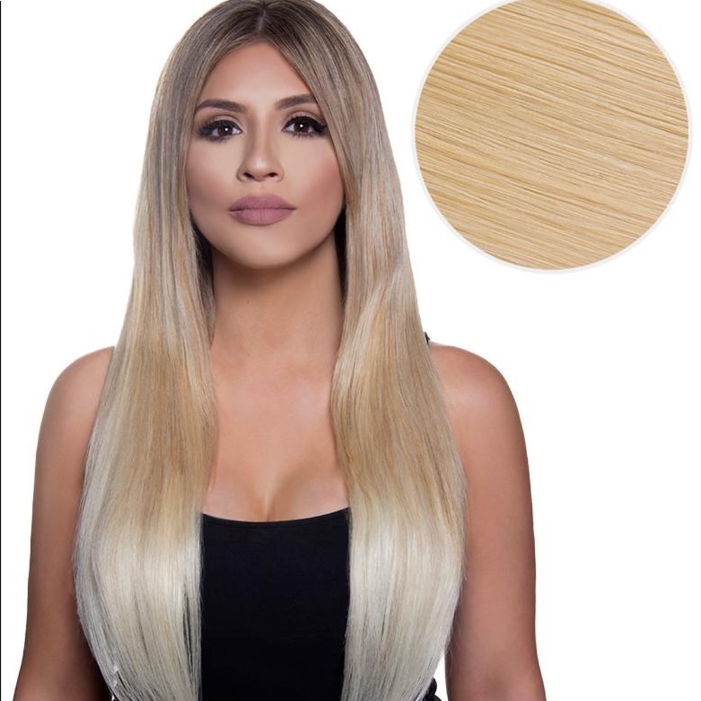 Bellami bambina 160g 20” Ash blonde extensions